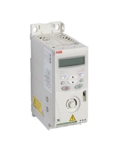 abb acs150 inverter variable speed drive three phase 0.37kw 2.4amp up to 500hz out inc filter