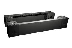 VX8620.002 Rittal Base/plinth corner piece with panel front and rear, H: 100 mm, for W: 600 mm